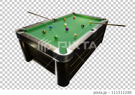 ビリヤード(billiard)　透過素材 111311280