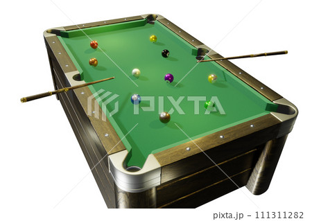ビリヤード(billiard)　透過素材 111311282