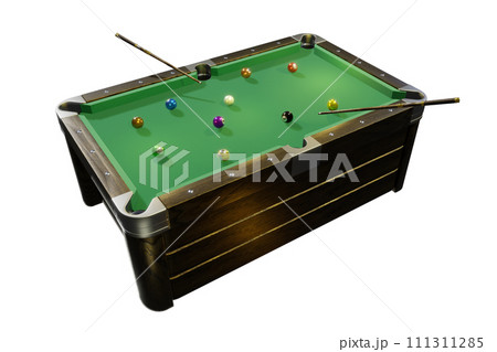 ビリヤード(billiard)　透過素材 111311285