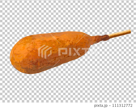 Corn dog (1 piece) without seasoning 111312772