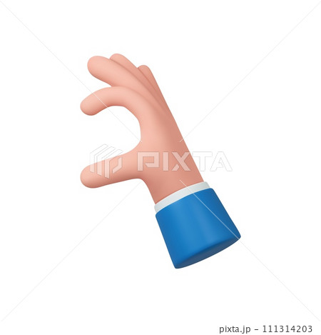 3d Cartoon character hand 3d Cartoon character hand 111314203