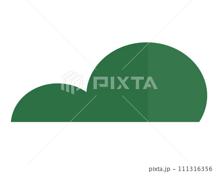 Bush vector illustration. Bushes and vegetation harmonize, forming tapestry botanical wonders The foliate charm leafy bushes imparts character to wild landscape Herbal thickets exemplify richness 111316356