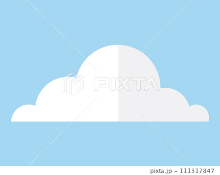 Cloud vector illustration. A dreamlike cloudscape unfolds, where high clouds mingle with fluffy cumulus Clouds, like puffballs, float above, casting shadows in this heavenly display Cloud vector illustration. A dreamlike cloudscape unfolds, where high clouds mingle with fluffy cumulus Clouds, like puffballs, float above, casting shadows in this heavenly display 111317847