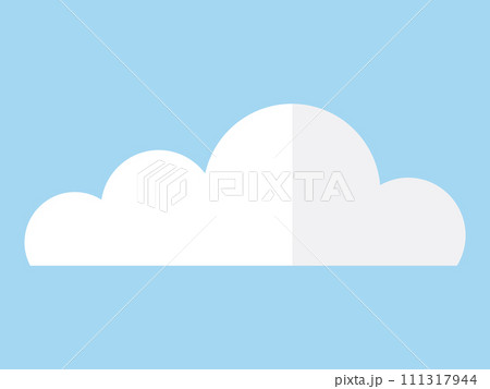 Cloud vector illustration. The air is filled with natural beauty clouds, creating calming effect Fluffy cumulus clouds dot sky, reflecting ever-changing climate Cloud metaphors abound 111317944