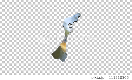 [阿爾法頻道]石川縣3D透視投影突顯金澤地形 111318506
