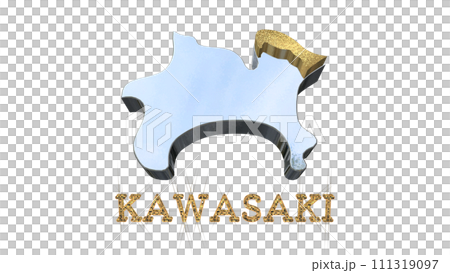 [阿爾法頻道]神奈川縣3D透視投影突顯川崎的地形 111319097