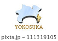 [アルファチャンネル]横須賀の地形を強調する神奈川県の3D透視投影図形 111319105