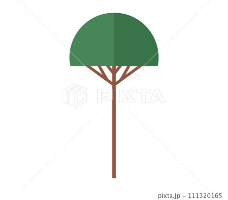Tree vector illustration. Environmental conservation plays crucial role in safeguarding natural habitat trees The concept tree embodies resilience, growth, and interconnectedness Seasonal changes 111320165