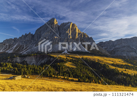 Peitlerkofel Mountain, Dolomiti near San Martin De Tor, South Tyrol, Italy 111321474