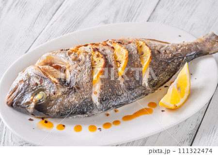 Baked dorado fish Baked dorado fish 111322474