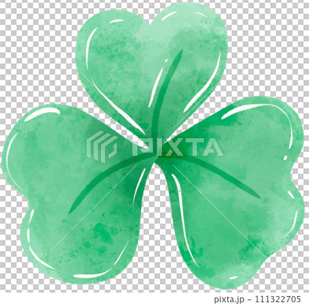 Handdrawn watercolor illustration clipart of Clover Flowers St'Patricks Day birthday Floral arrangements greeting cards wedding invitation Party Irish Handdrawn watercolor illustration clipart of Clover Flowers St'Patricks Day birthday Floral arrangements greeting cards wedding invitation Party Irish 111322705