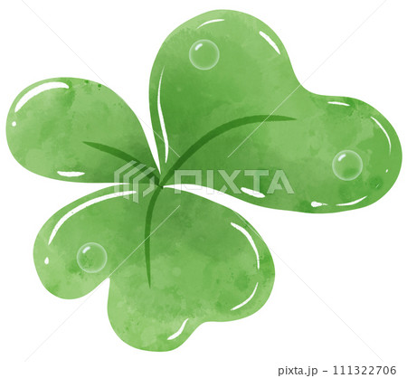 Handdrawn watercolor illustration clipart of Clover Flowers St'Patricks Day birthday Floral arrangements greeting cards wedding invitation Party Irish Handdrawn watercolor illustration clipart of Clover Flowers St'Patricks Day birthday Floral arrangements greeting cards wedding invitation Party Irish 111322706