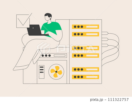 System administration abstract concept vector illustration. System administration abstract concept vector illustration. 111322757