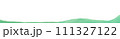 シンプルな野原の風景、バナー用 111327122