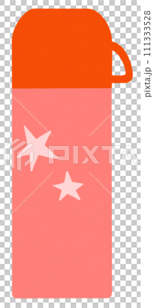 Simple water bottle illustration 111333528