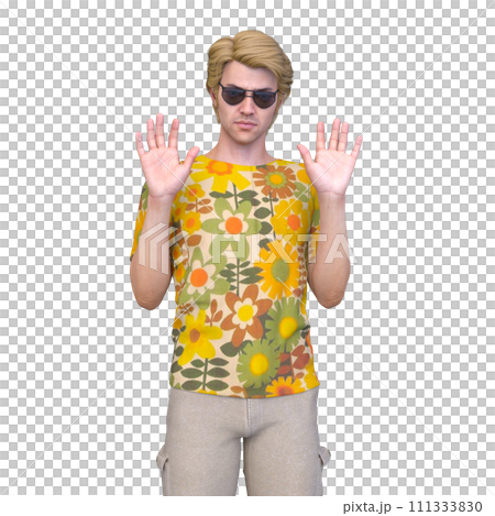 Man wearing sunglasses 111333830