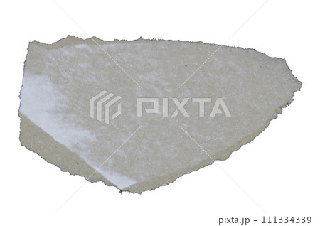 piece of white paper tear isolated on white background piece of white paper tear isolated on white background 111334339