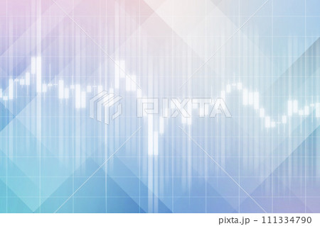 経済、株やトレード、為替やFX、の背景イメージ 111334790
