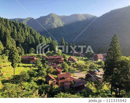 山奥の小さな集落　石川県加賀市 111335042