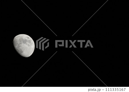 月齢9.6の月 月齢9.6の月 111335167