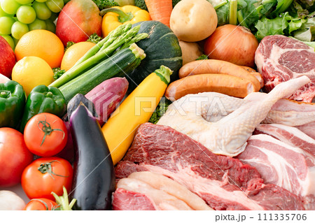 野菜　肉　集合 111335706