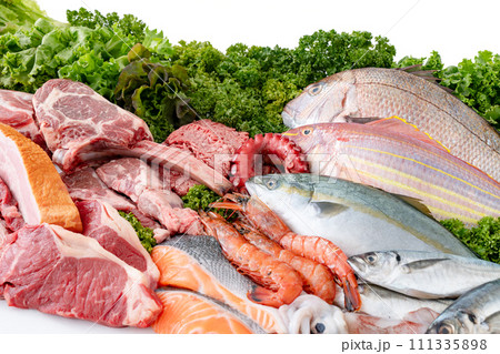 肉　魚　集合 111335898