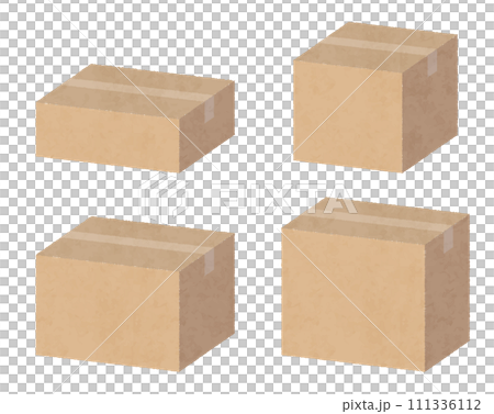 紙板向量插畫，水彩風格 111336112