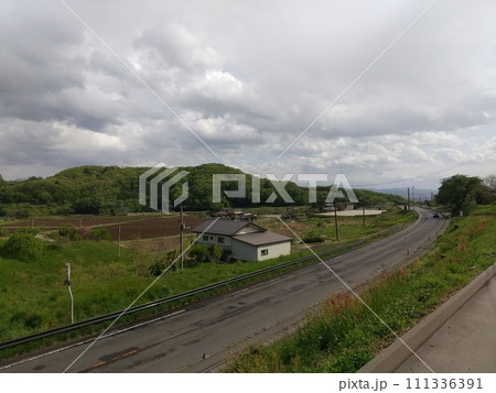 国道4号線 宮城県越河駅近く 国道4号線 宮城県越河駅近く 111336391