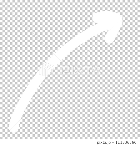 White Arrow Line Upward Curved Arrow Sketch Arrow Line Element White Arrow Line Upward Curved Arrow Sketch Arrow Line Element 111336560