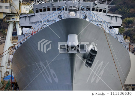 護衛艦さみだれ艦首 111336630