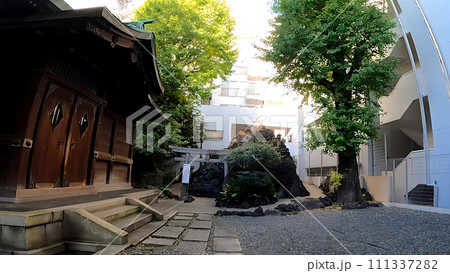富士塚 浅間神社 鉄砲洲稲荷神社 登山 111337282