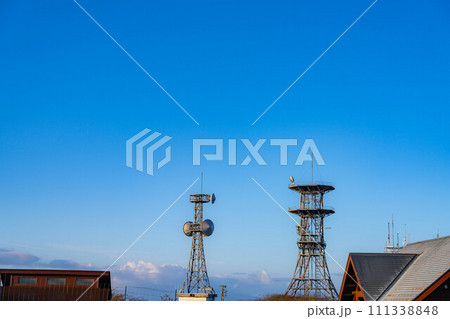 高ボッチ高原にある鉄塔【長野県】 高ボッチ高原にある鉄塔【長野県】 111338848