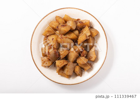 こんにゃくの甘辛煮 111339467