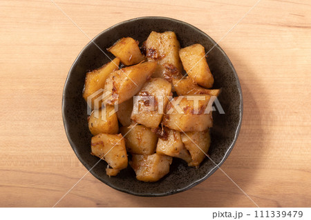 こんにゃくの甘辛煮 こんにゃくの甘辛煮 111339479