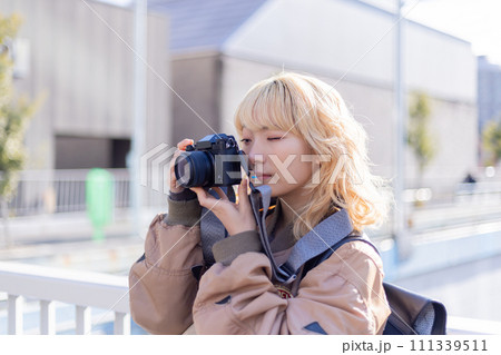 ストリートスナップ カメラ女子のポートレート  ストリートスナップ カメラ女子のポートレート  111339511