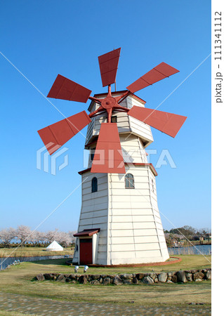 滋賀県高島市の新旭風車村公園STAGEX高島 滋賀県高島市の新旭風車村公園STAGEX高島 111341112