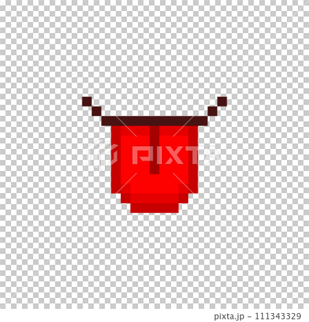 Pixel illustration of Akkanbe's tongue Pixel illustration of Akkanbe's tongue 111343329