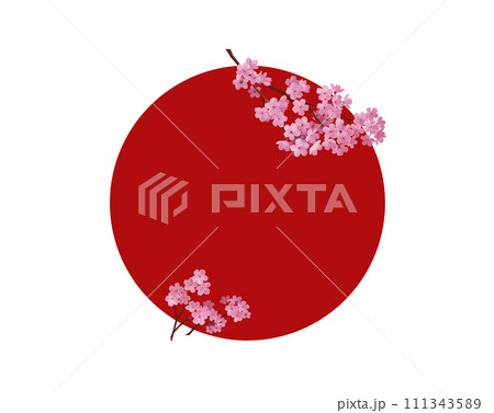 赤丸に桜_1 111343589