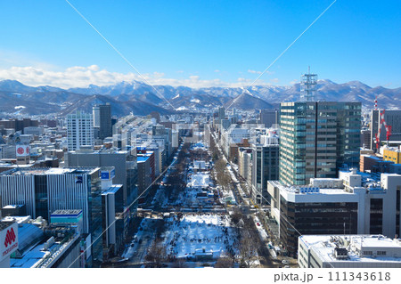 冬　札幌雪まつり 111343618