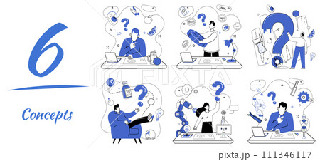 Business modeling vector illustration. The success project hinges on precise execution business models strategic targets Finance is alchemist turning base metal ideas into gold structured business 111346117