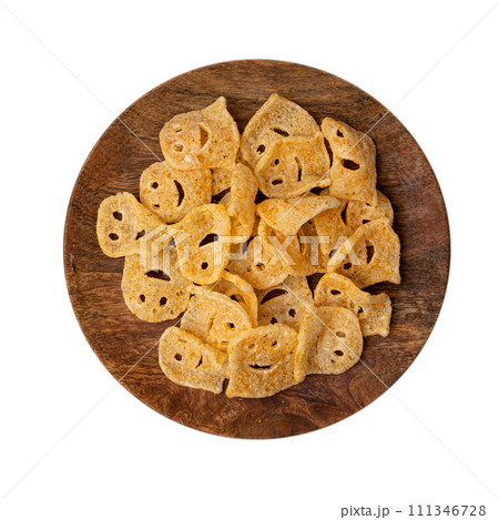 Ghost Chips, Halloween Snack, Funny Fastfood, Spooky Potato Chips Ghost Chips, Halloween Snack, Funny Fastfood, Spooky Potato Chips 111346728