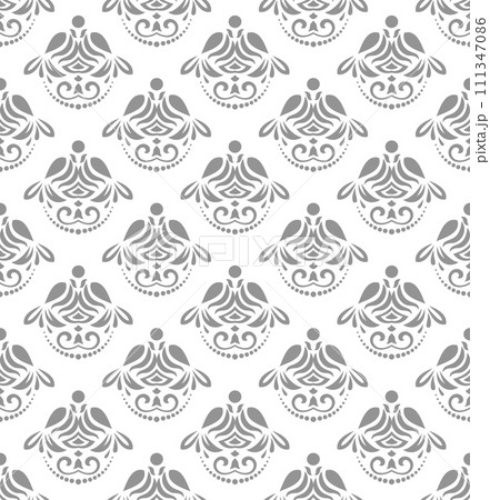 Classic Seamless Fine Pattern With Arabesques 111347086