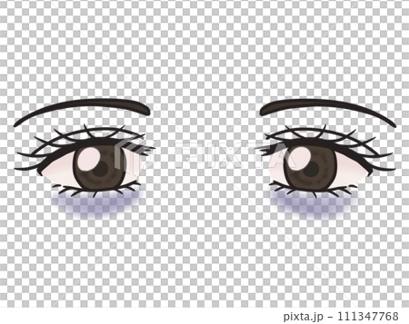 Blue bears around the eyes 111347768