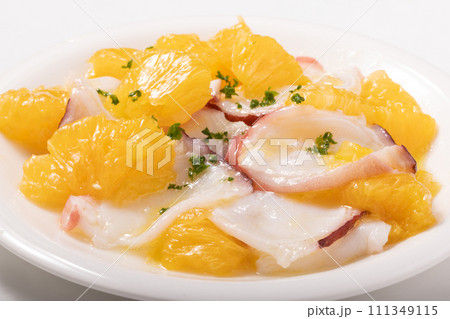 いよかんと北海水だこのカルパッチョ 111349115