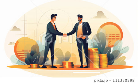 ビジネス投資：投資家と起業家の交渉、資金調達。