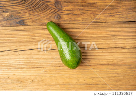 Avocado Isolated, Whole Avokado, Green Avocados Slice, Fresh Alligator Pear, Long Avocado Fruit Avocado Isolated, Whole Avokado, Green Avocados Slice, Fresh Alligator Pear, Long Avocado Fruit 111350617