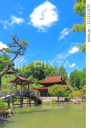 岐阜県多治見市、虎渓山永保寺の風景 111351870