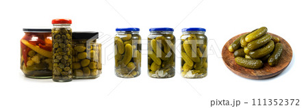 Pickles or Marinated and Canned Vegetables Pickles or Marinated and Canned Vegetables 111352372