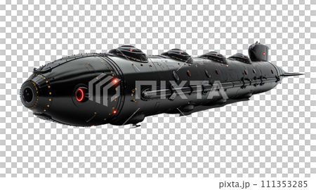 Submarine Military Operations Stealthy Underwater Maneuvers for Global Security, Generative Ai 111353285