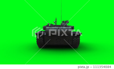 Russian battle tank. 3d rendering. Russian battle tank. 3d rendering. 111354084